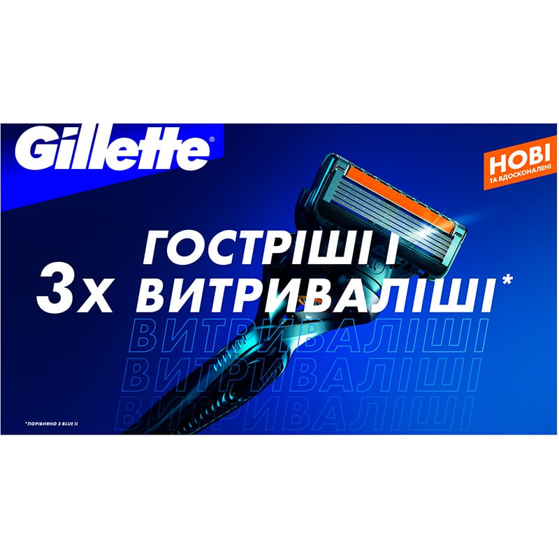 Бритва GILLETTE FUSION ProGlide з 2 змінними касетами (81757008) Зона застосування для обличчя