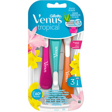 Бритвы одноразовые Venus Tropical 3 шт (80688622)