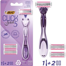 Бритва Bic Miss Soleil Click 5 с 2 сменными картриджами (503715)