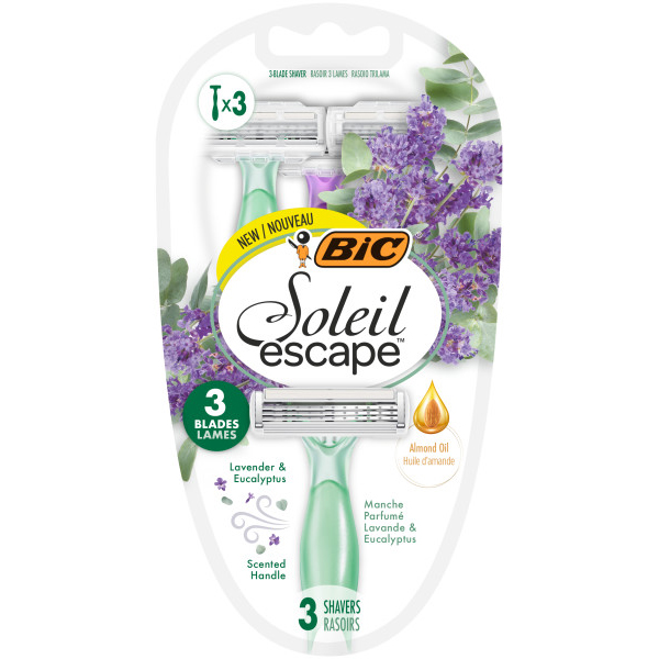 Набір бритв BIC Soleil Escape Lavanda 3 шт (510411)