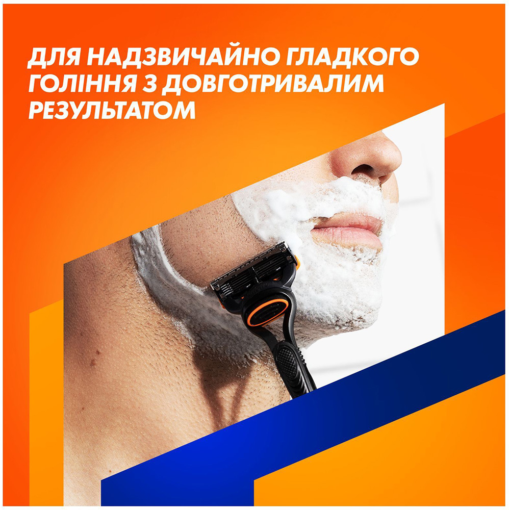 Бритва GILLETTE Fusion 5 с 5 сменными касетами + подставка (80780903) Категория для мужчин