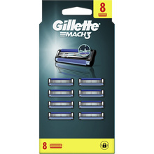 Сменные картриджи GILLETTE Mach 3 8 шт. (80750226)