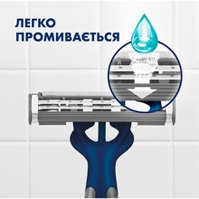 Бритви одноразові GILLETTE Blue 2 Maximum 8 шт (7702018502264)