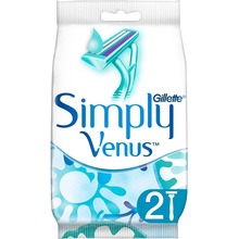 Бритвы одноразовые VENUS Simply 2 2 шт (8700216143653)