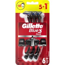 Бритвы одноразовые GILLETTE Blue 3 Nitro 6 шт (7702018362585)