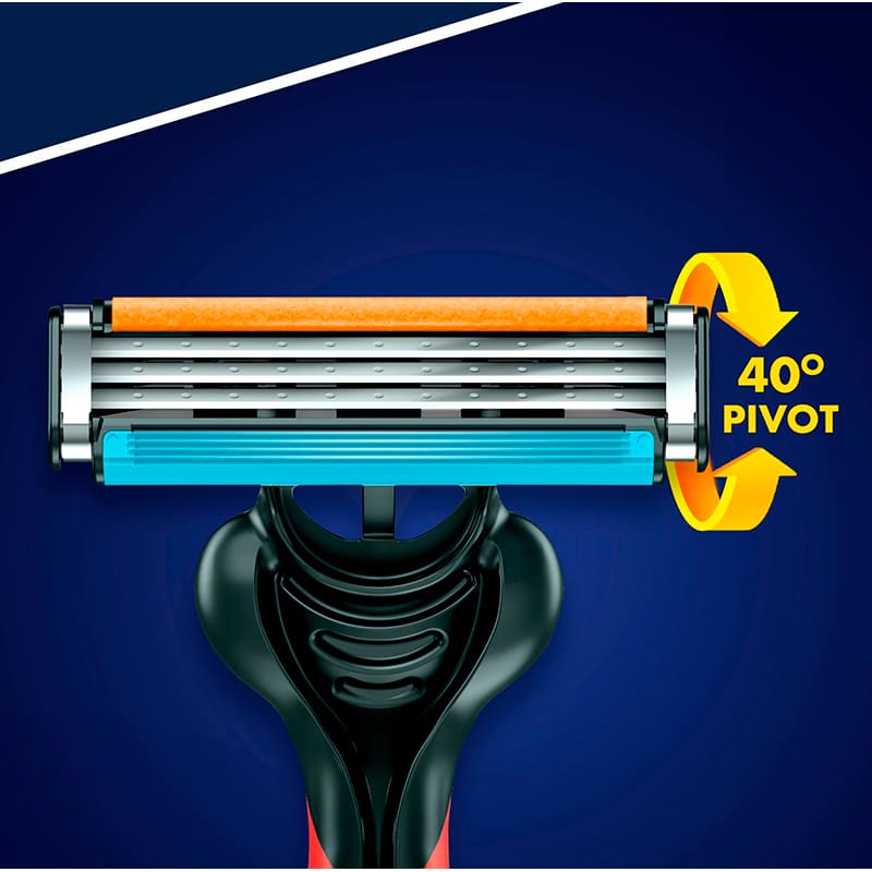 Внешний вид Бритвы одноразовые GILLETTE Blue 3 Nitro 6 шт (7702018362585)