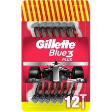 Бритви одноразові GILLETTE Blue3 Plus Nitro 12 шт (8700216148146)