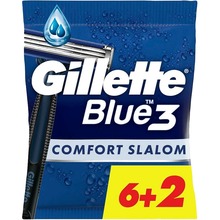 Бритви одноразові GILLETTE Blue 3 Comfort Slalom 8 шт (8006540808764)