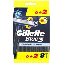 Бритви одноразові GILLETTE Blue 3 Comfort Slalom 8 шт (8006540808764)