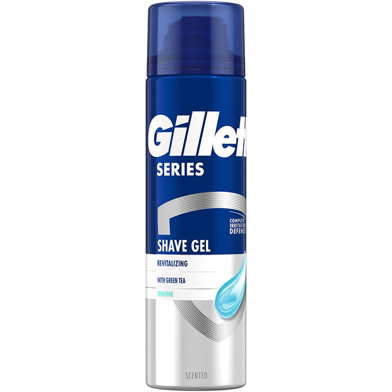 Гель для гоління GILLETTE Series Відновлюючий із зеленим чаєм 200 мл (7702018619658) Тип гель для гоління