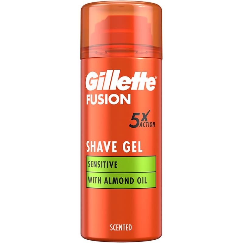 Гель для гоління GILLETTE Fusion Для чутливої шкіри 75 мл (7702018464876) Тип гель для гоління