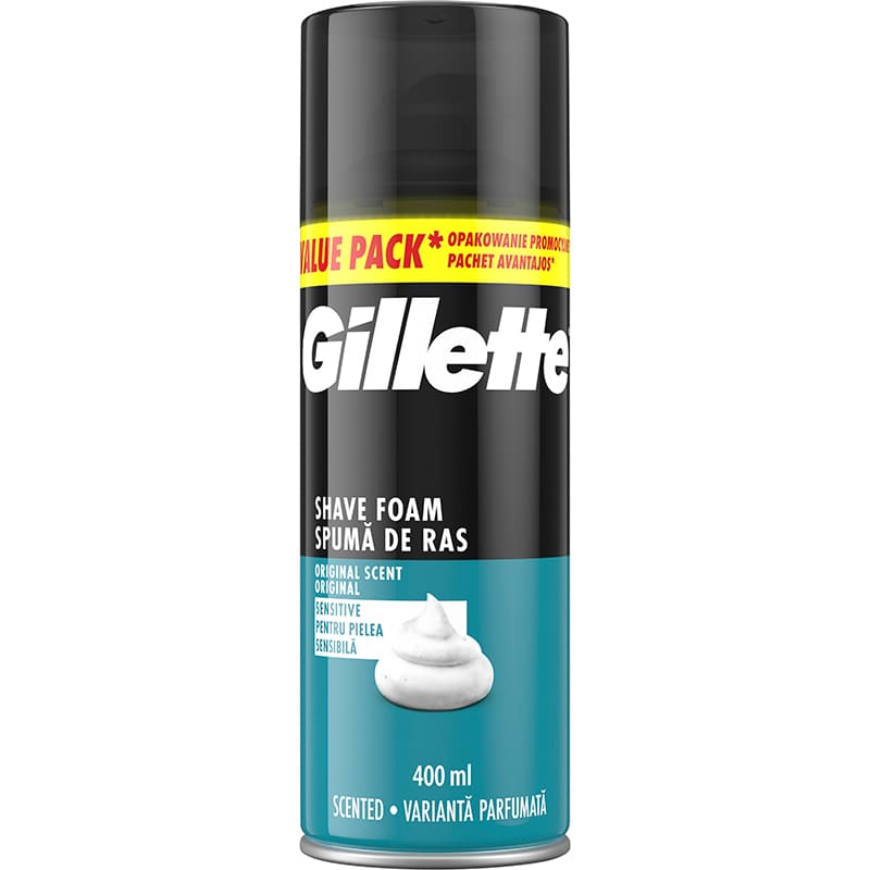 Піна для гоління GILLETTE Classic Sensitive 400 мл (8700216497039)