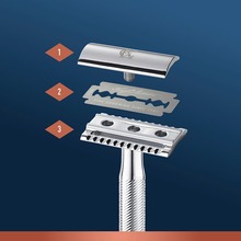 Набір змінних лез GILLETTE King C. Gillette 10 шт (7702018590179)