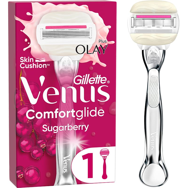 Бритва VENUS Comfortglide Sugarberry Plus Olay з 1 змінним картриджем (8700216130516)