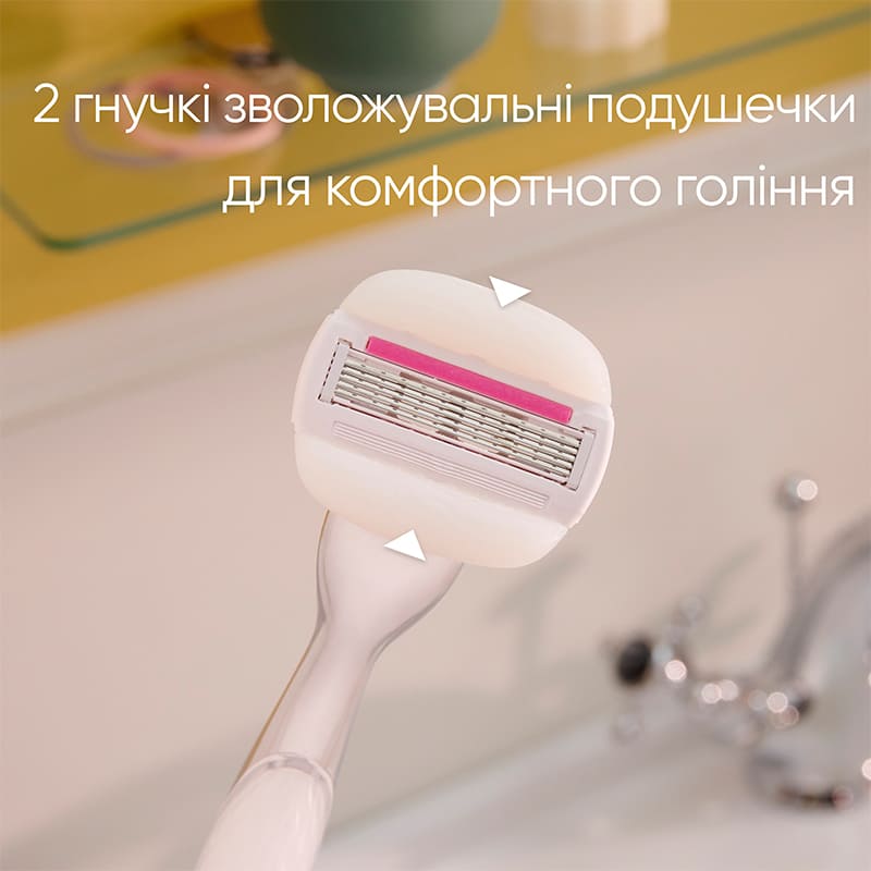 Бритва VENUS Comfortglide Sugarberry Plus Olay з 1 змінним картриджем (8700216130516) Зона застосування пахви