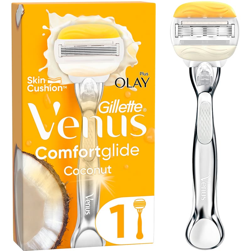 Бритва VENUS ComfortGlide Olay Cocount з 1 змінним картриджем (7702018339877)