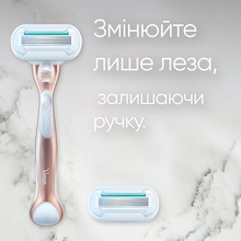 Бритва VENUS Extra Smooth Sensitive RoseGold із 3 змінними картриджами (7702018609994)