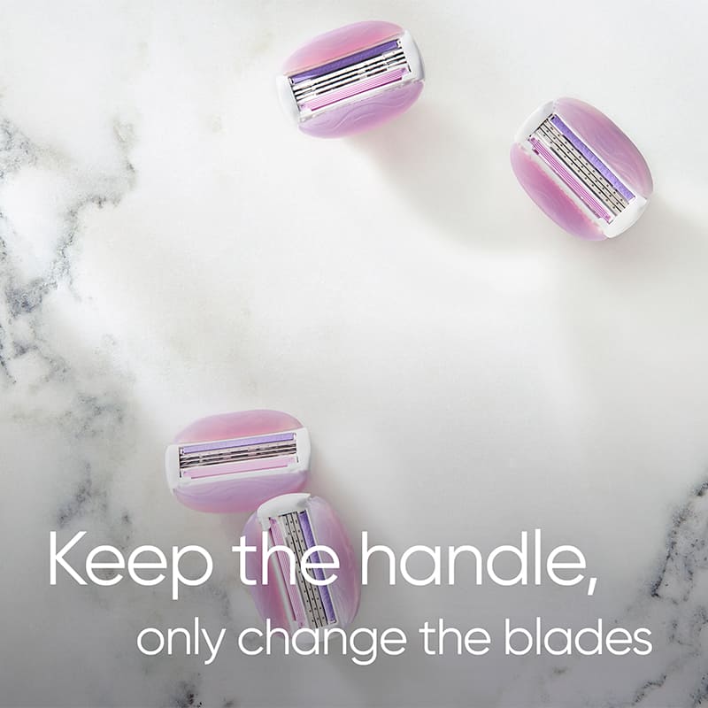 Бритва VENUS ComfortGlide Breeze с 6 сменными картриджами (8006540854860) Зона применения линия бикини