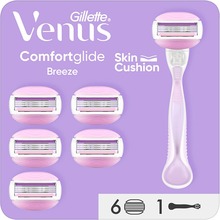 Бритва VENUS ComfortGlide Breeze с 6 сменными картриджами (8006540854860)