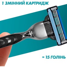 Бритва GILLETTE Mach 3 c 12 змінними картриджами (7702018425853)