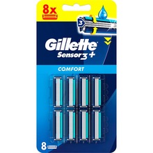 Сменные картриджи GILLETTE Sensor 3+ 8 шт (8700216873727)