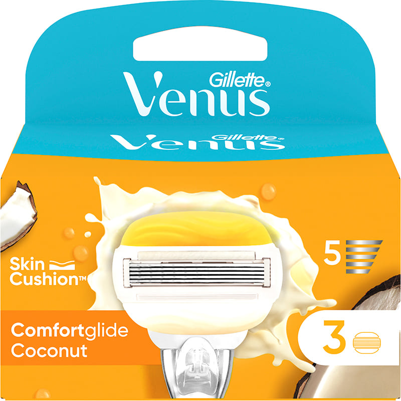 Сменные картриджи VENUS ComfortGlide Olay с кокосом 3 шт (8700216674119) Тип картриджи