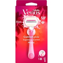 Бритва VENUS Comfortglide Miami Sugarberry с 1 сменным картриджем (8700216674195)