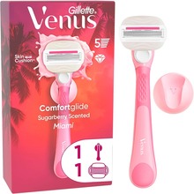 Бритва VENUS Comfortglide Miami Sugarberry с 1 сменным картриджем (8700216674195)