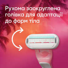 Бритви одноразові VENUS Smooth Miami 3 шт (8700216756884)