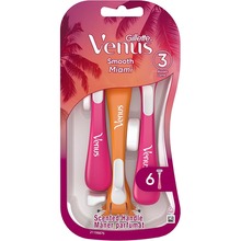 Бритви одноразові VENUS Smooth Miami 6 шт (8700216756907)
