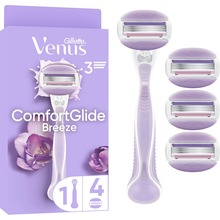 Бритва VENUS ComfortGlide Breeze із 4 змінними картриджами (8700216895538)