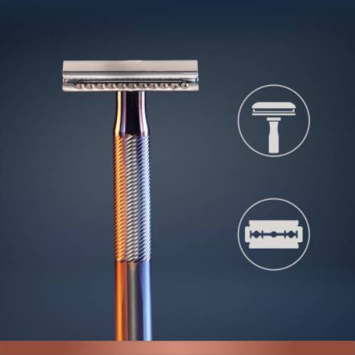 Бритва Gillette King C. Безпечна з 5 змінними лезами (80752952) Тип шкіри усі типи