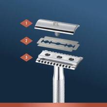 Бритва Gillette King C. Безпечна з 5 змінними лезами (80752952)
