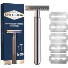 Бритва Gillette King C. Безпечна з 5 змінними лезами (80752952)