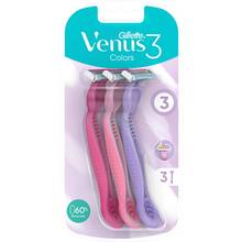 Бритви одноразові Gillette Venus 3 Colors 3 шт (80795352)