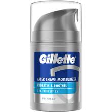 Бальзам після гоління Gillette 3в1 Hydrates & Soothes SPF+15 50 мл (80695790)