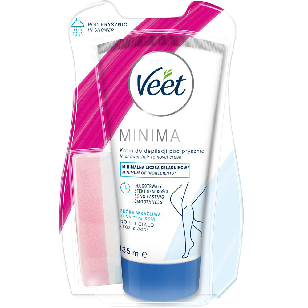 Крем для депиляции VEET Minima Алое вера 135 мл (5900627060737)