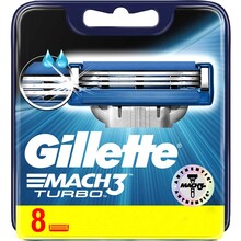 Сменные кассеты GILLETTE MACH3 Turbo 8шт (3014260331320)