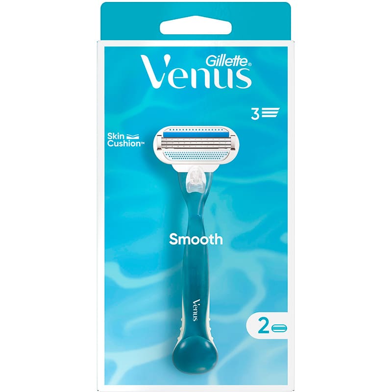 Бритва VENUS Smooth c 2 змінними картриджами (3014260262693) Категорія для жінок