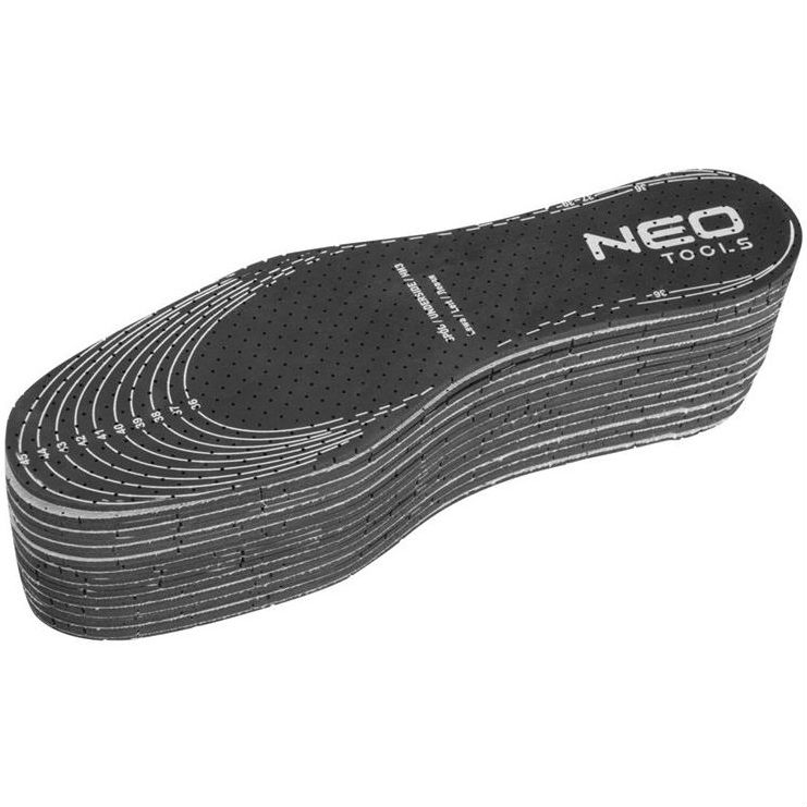 

Стелька для обуви NEO TOOLS с Actifresh универсальный размер 10 шт (82-303), Стелька для обуви с Actifresh, 10 шт.