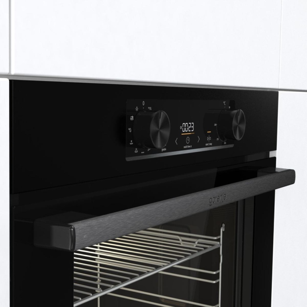 Фото 15 Набір техніки, що вбудовується GORENJE SET BLACK GAS BO6735E02BK + G641EB (740147)