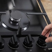 Набір техніки, що вбудовується GORENJE SET BLACK GAS BO6735E02BK + G641EB (740147)