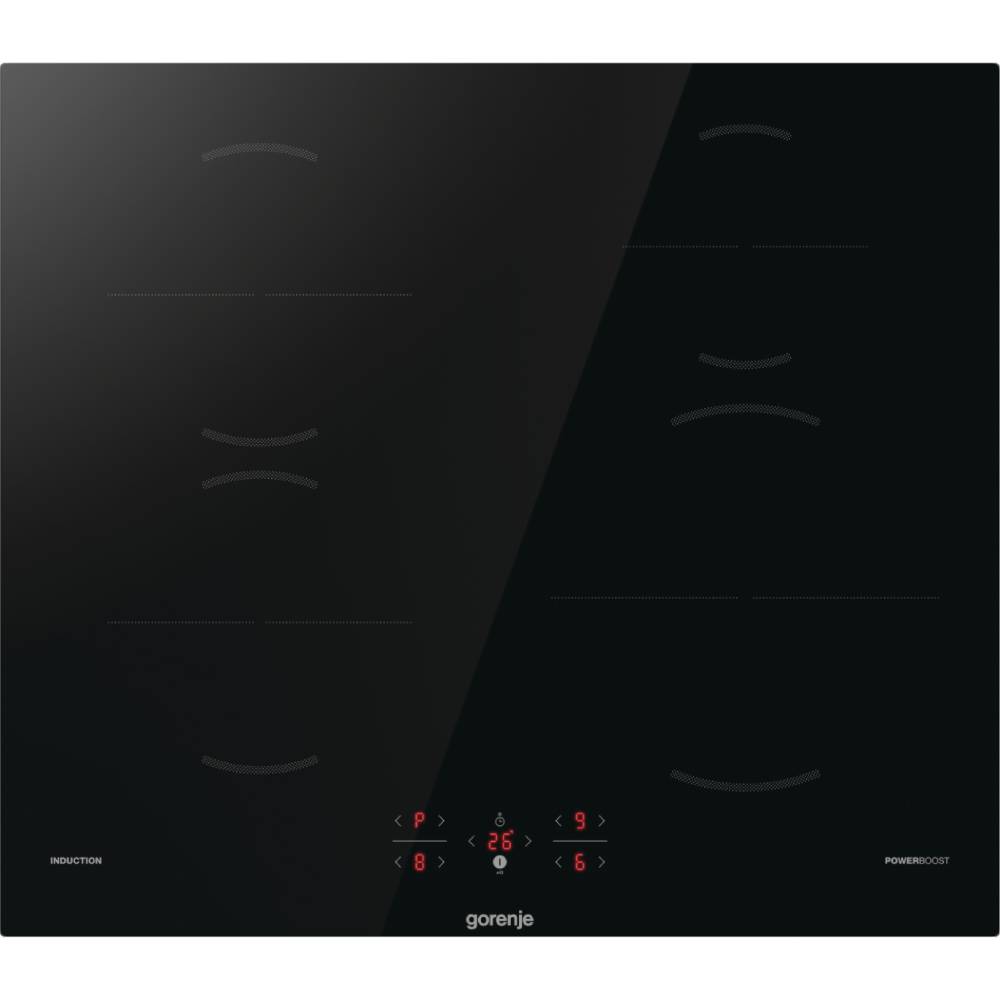 Набор встраиваемой техники GORENJE Black Induction Set 2 (BOS6737E06BG + GI6401BSC) Материал поверхности стеклокерамика