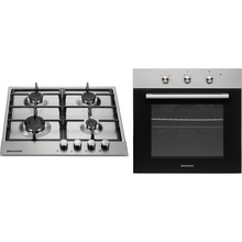 Набор встраиваемой техники GRANADO GEO 61-0200 inox + GGH 61-104 inox