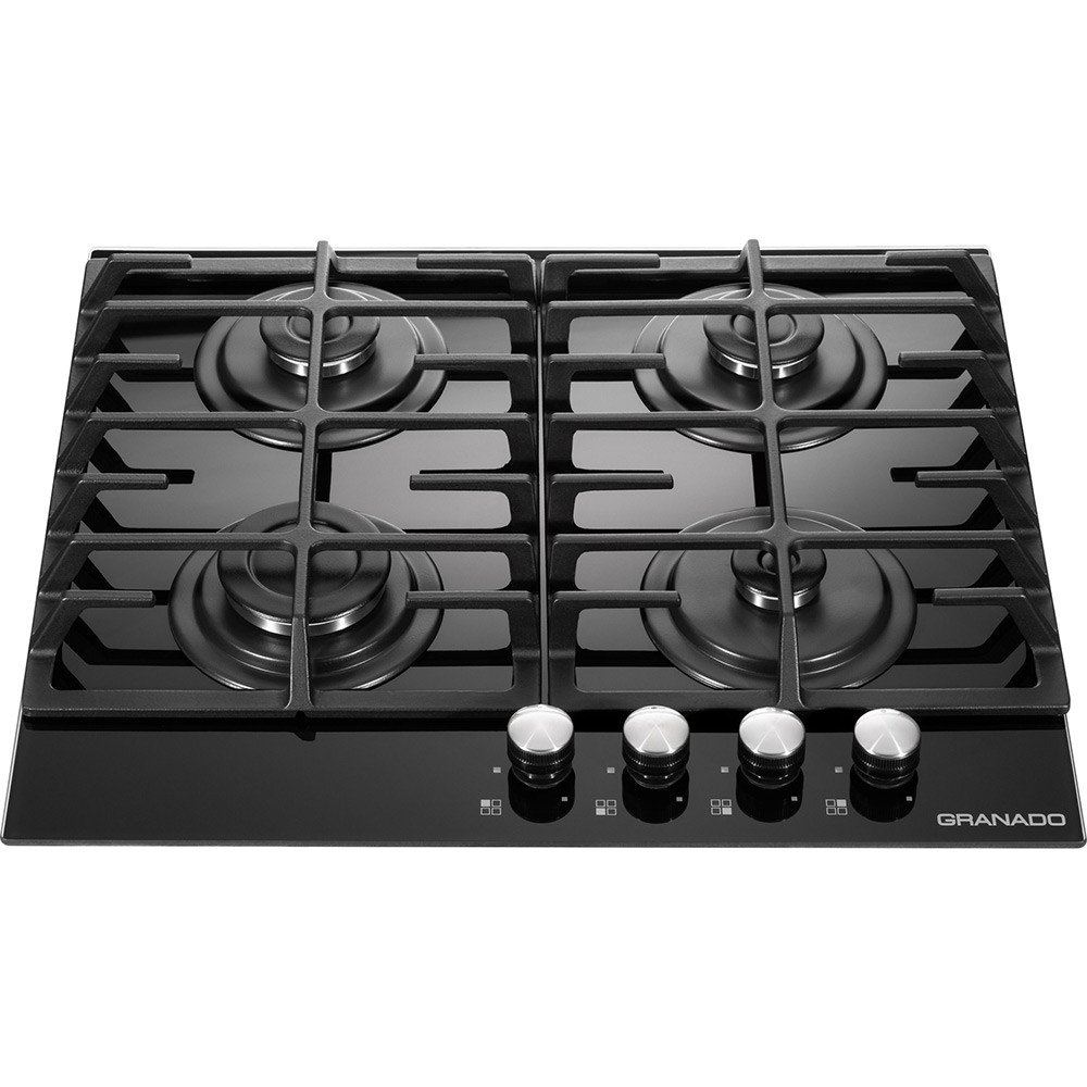 Набор встраиваемой техники GRANADO GEO 62-0200 Black + GGH 62-104 Black Glass (GOH0001L) Материал поверхности закаленное стекло