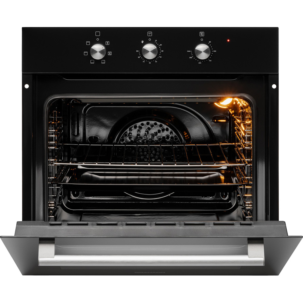 Набор встраиваемой техники GRANADO GEO 62-0200 Black + GGH 62-104 Black Glass (GOH0001L) Цвет черный