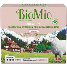 Стиральный порошок BioMio Bio-White концентрат 1.5 кг (4603014004666)