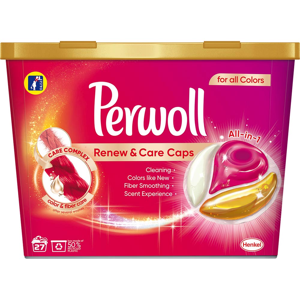 Капсули для прання Perwoll для кольорових речей 27 шт (9000101514629) Капсули для прання Perwoll для кольорових речей 27 шт (9000101514629)
