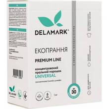 Пральний порошок DELAMARK Premium Line Universal з ефектом кондиціонера 1 кг (4820152330963)