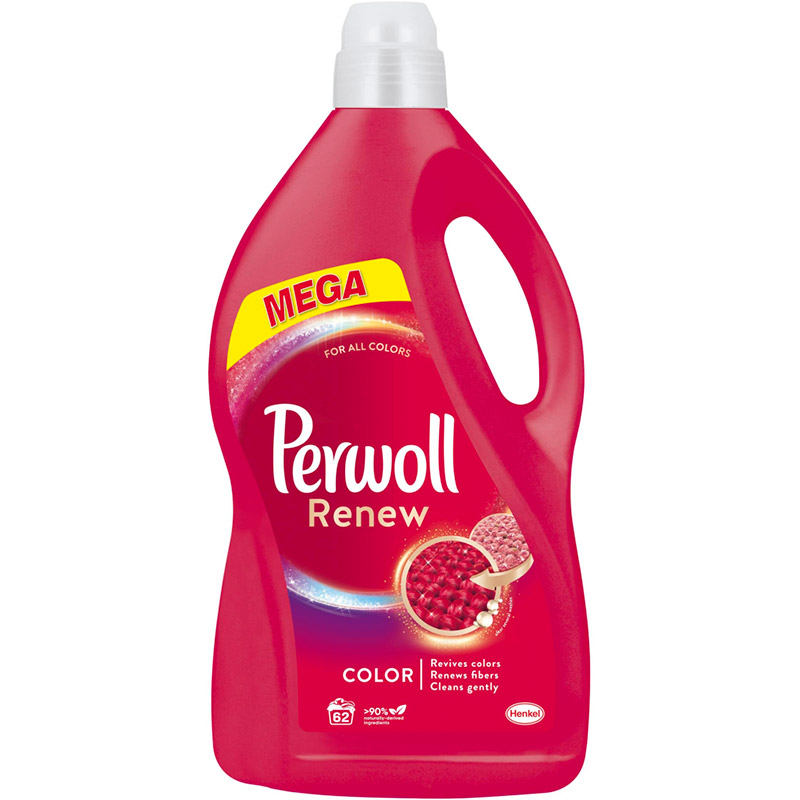 Гель для стирки PERWOLL Renew Color для цветных вещей 3.72 л (9000101541205) Гель для стирки PERWOLL Renew Color для цветных вещей 3.72 л (9000101541205)